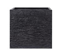 Beliani - Cache-Pot - Paros - 50 cm, en Argile, Noir