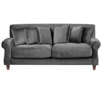 Beliani - Canapé 2 Places - Eike - Velours, Gris
