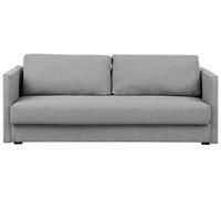 Beliani - Canapé Convertible - Eksjo - Tissu, Gris Clair, Avec Rangement