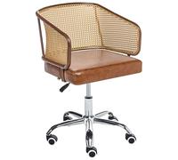 Chaise de bureau TUCSON Cuir PU Marron