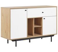 Beliani - Commode - Itaca - 2 Compartiments à Portes et 1 Tiroir, en Panneau de