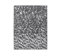 Beliani Décoration Murale Rectangulaire Accessoire Suspendu en Métal Argenté Coimbra