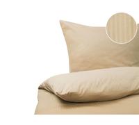 Beliani - Ensemble de Literie Moderne - Avondale - 155 x 220 cm, en Coton, Beige