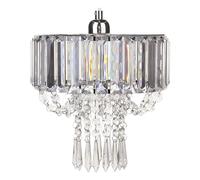 Beliani - Lampe Suspension - Adorn - E14 Max 40W, en Acier, Transparent