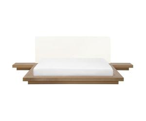 Beliani - Lit japonais marron clair 160 x 200 cm ZEN