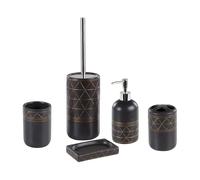 Beliani - Lot d'Accessoires de Salle de Bain - Lanco - 5 Pièces, en Céramiq