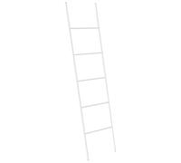 Beliani - Porte Serviette Échelle - Aribibi - en Métal, blanc