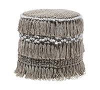 Beliani - Pouf - Noida - 43 x 44 cm, En Coton, Beige