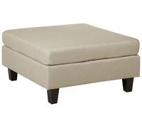Beliani - Pouf Ottoman - Fevik - en Tissu, Beige