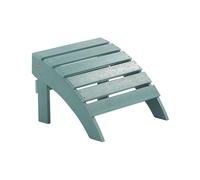 Beliani - Repose-pied pour Fauteuil Bas - Adirondack - en Bois Synthétique, Bleu