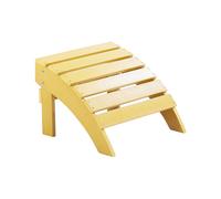 Beliani - Repose-pied pour Fauteuil Bas - Adirondack - en Bois Synthétique, Jaun