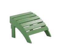 Beliani - Repose-pied pour Fauteuil Bas - Adirondack - en Bois Synthétique, Vert