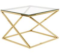 Beliani Table basse BEVERLY Doré