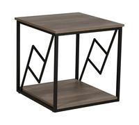 Beliani - Table d'Appoint - Forres - en Métal et en Bois Moderne