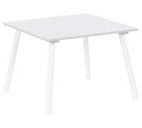 Beliani Table et Chaises pour Enfants Blanc 2 Personnes Ensemble