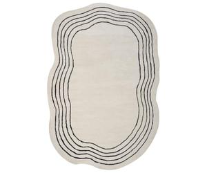 Beliani Tapis en Viscose Moderne Fait Main 200 x 300 cm Beige Ramzan