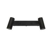 Belid Applique murale Cato. double Noir mat
