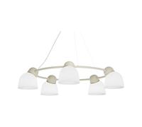 Belid Chandelier Bird Ø95.3 cm Sand-laiton-verre opale