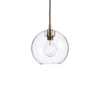 Belid Suspension Gloria Ø26 cm Laiton-verre transparent