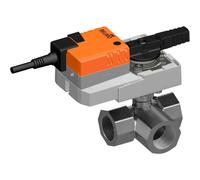 Belimo Vanne À Bille 3 Voies Rp1-1/2 Kvs14 24VAC/DC 90s 2/3-Point 20Nm IP54 SPDT R3040-BL3/SR24A-S