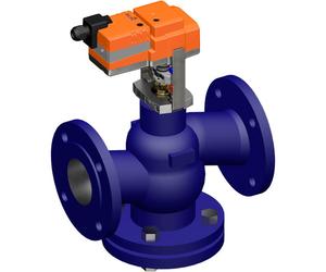 Belimo Vanne à Globe DN80 Bride 18mm Course Kvs90 24VAC/DC 150s MP-Bus 0-10/2-10V 1000N IP54 H679N/NV24A-MP-TPC