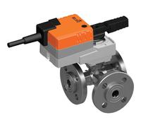 Belimo Vanne Caractérisée 3 Voies DN20 Bride Kvs6.3 24VAC/DC 90s 2-10V 5Nm IP54 R7020R6P3-B1/LR24A-SR
