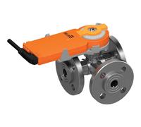 Belimo Vanne De Régulation 3 Voies DN15 Bride Kvs1.6 100-240VAC 75s 2/3-Point 2Nm IP54 R7015R1P6-B1/KR230