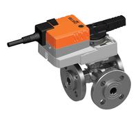 Belimo Vanne De Régulation 3 Voies DN15 Bride Kvs1.6 24VAC/DC 90s BACnet/Modbus 10Nm IP40 RJ12 R7015R1P6-B1/NR24A-MOD-J6
