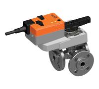 Belimo Vanne De Régulation 3 Voies DN15 Bride Kvs1.6 24VAC/DC 9s 0-10V 8Nm IP54 R7015R1P6-B1/NRQ24A-SZ