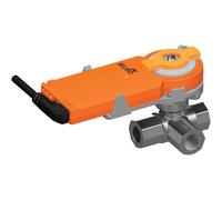 Belimo Vanne De Régulation 3 Voies Rp1/2 Kvs1.6 100-240VAC 75s 2/3-Point 2Nm IP54 R3015-1P6-S1/KR230
