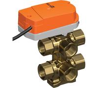 Belimo Vanne De Régulation 6 Voies Rp1/2 Kvs0.25 24VAC/DC 75s MP-Bus 1Nm IP40 Borne R3015-P25-P25-B1/CQ24A-MPL-T