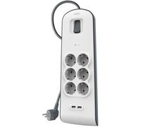 Belkin 2.4 Amp Charging USB 6-outlet Surge Protection Strip (BSV604vf2M-V2)