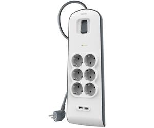 Belkin 2.4 Amp Charging USB 6-outlet Surge Protection Strip (BSV604vf2M-V2)