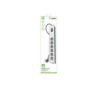 Belkin BSV603vf2M Blanc 6 sortie(s) CA 2 m