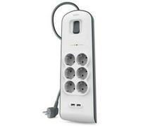 Belkin BSV604VF2M - Blanc