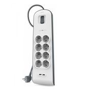 Belkin BSV804VF2M protection surtension Blanc 8 sortie(s) CA 2 m