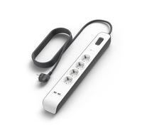 Belkin parafoudre 4 prises avec ports USB x 2 - Blanc (Port USB)