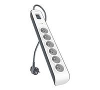 Belkin Parafoudre 6 prises, 650 Joules, cordon 2 m Blanc