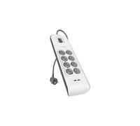 Belkin - Multiprise Usb 8 Prises Parafoudres + 2 Usb