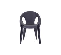 Bell Chair Indoor / Outdoor Chaise avec accoudoirs empilable 4-pack Magis - 8052464254170