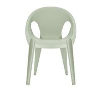 Bell Chair Indoor / Outdoor Chaise avec accoudoirs empilable 4-pack Magis - MAGIS BELL DAWN GRUEN
