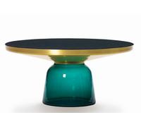 Bell Coffee Table Table basse laiton ClassiCon vert émeraude - 4250682802416