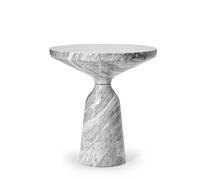 Bell Table d'appoint en marbre Grigio Nuvolato ClassiCon - 4250682808715