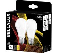 BTE2 Ampoule LED Standard avec radiateur dépoli 5,5W=40 E27 chaud