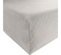 Bella Donna Drap-housse en jersey, grau 0701, 180 cm x 200 cm