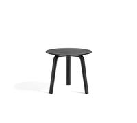 HAY Table basse Bella Black oak. Ø45x39 cm