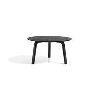 HAY Table basse Bella Black oak. Ø60x32 cm
