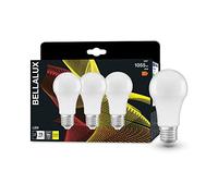 BELLALUX Lampe à LED, E27-base, optique dépolie,Blanc chaud (2700K), 1055 Lumen, Remplacement de la traditionnelle 75W-Ampoules 3-Pack