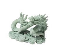 Belle barrière en polype - Statue de dragon en colophane - Réservoir de poisson - Création dynamique de paysage sous-marin - Décoration de parc marin