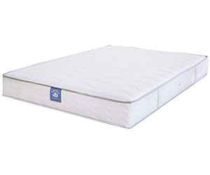 Belle Literie - Matelas Ressorts ensachés Passion 22 Cm - Blanc - 140 X 200 Cm
